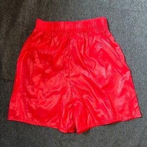 Scarlet Parachute Nylon Boxer Shorts Girls L 12-14 NWOT
